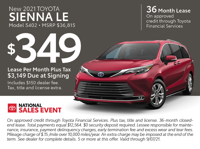 August Specials August Specials