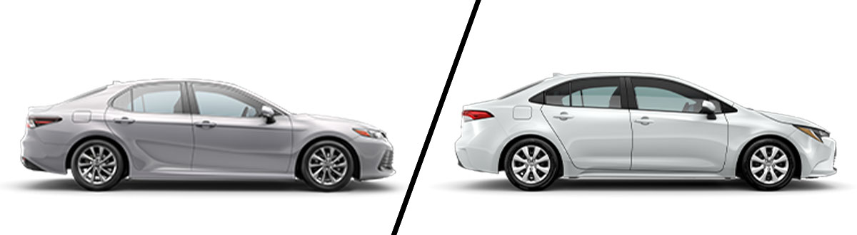 Toyota Camry vs. Toyota Corolla: Compared | Toyota of Irving