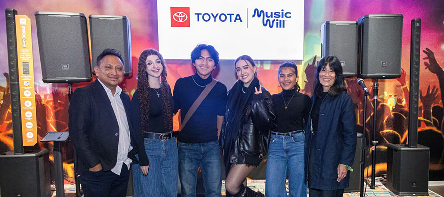 Image: Toyota Supports Music Will with $75,000 Donation